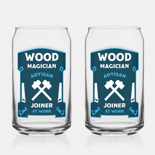 Carpentry And Joinery Gift Can Glass (Front)