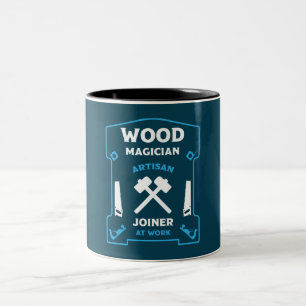 Carpentry And Joinery Gift Two-Tone Coffee Mug
