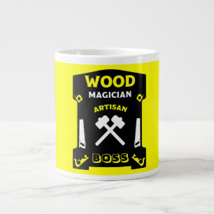 Carpentry And Woodworking Large Coffee Mug