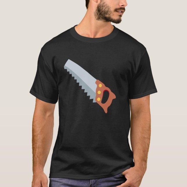 Carpentry Saw T-Shirt (Front)
