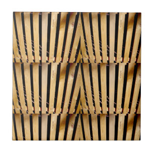 Carpentry: Wooden Fence Posts, Ceramic Tile