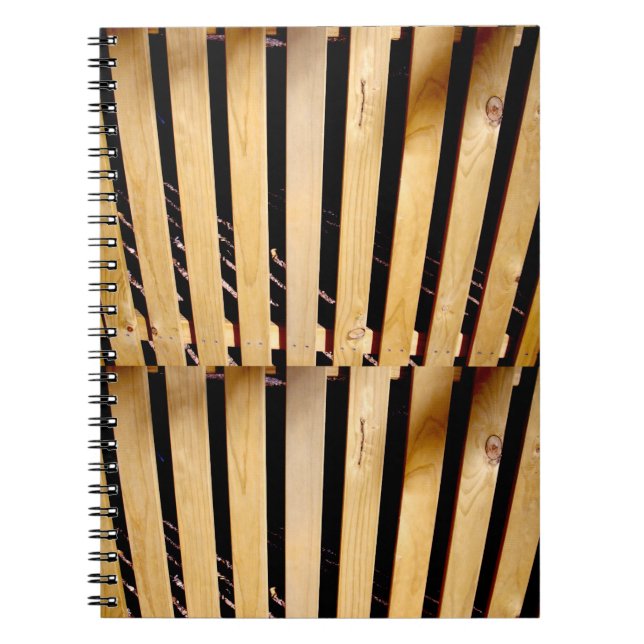 Carpentry: Wooden Fence Posts, Notebook (Front)
