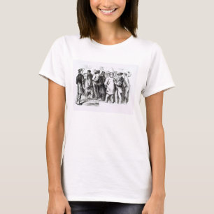 Carpet Baggers, late 1860s (engraving) (b/w photo) T-Shirt