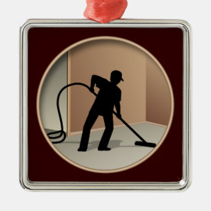 Carpet Cleaning Metal Tree Decoration