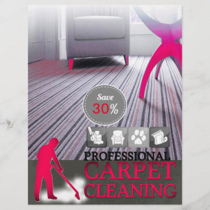 Carpet Cleaning Service Discount Offer Flyer