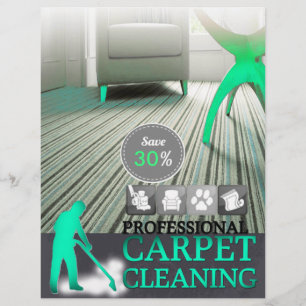 Carpet Cleaning Service Discount Offer Flyer