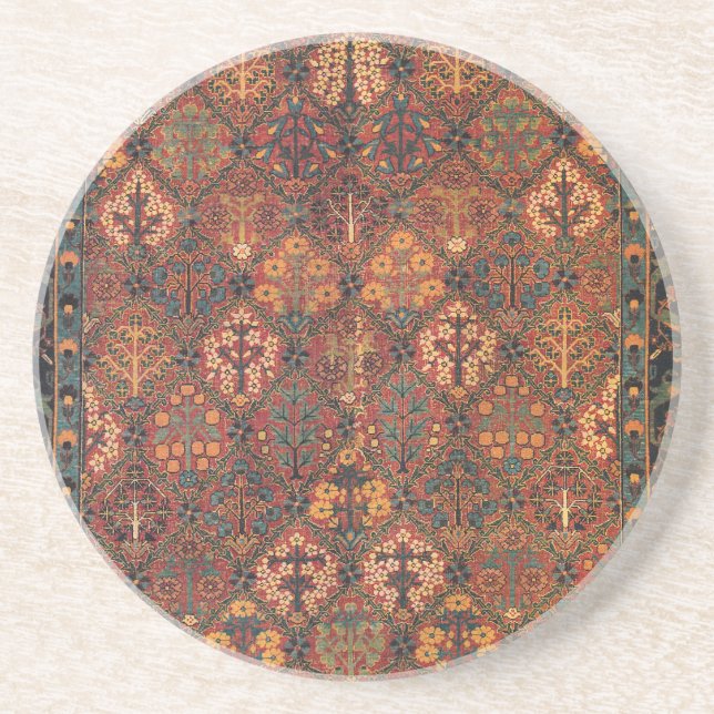 Carpet design coaster (Front)