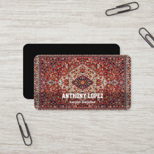 Carpet Installer Business Card
