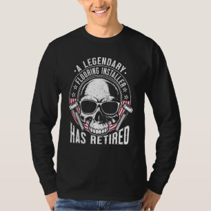Carpet Installer Installation Retired Flooring Ins T-Shirt