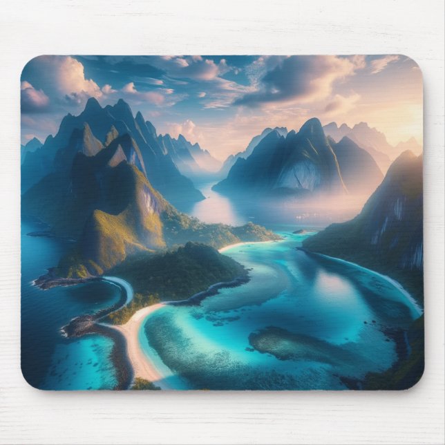 Carpet landscape mouse pad (Front)