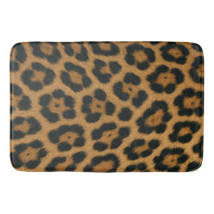 carpet Leopard Skin Texture Bath Mat