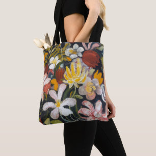 Carpet of Flowers Auguste Macke Tote Bag