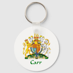 Carr Shield of Great Britain Key Ring