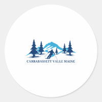 Carrabassett valley maine ski resort skiing skier