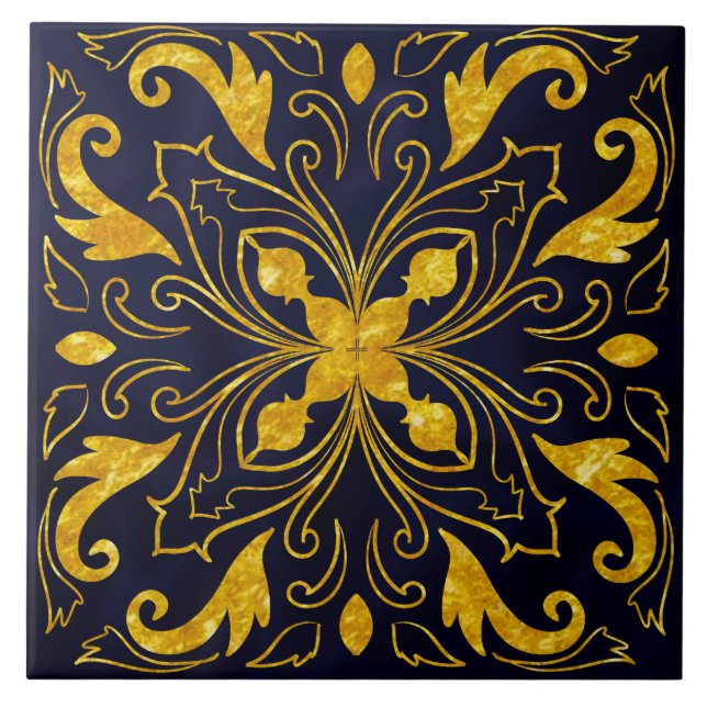 Carreau Mandala or Ceramic Tile (Front)