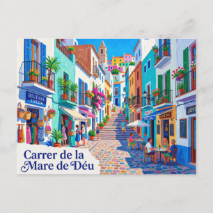 Carrer de la Mare de Déu Spain Postcard