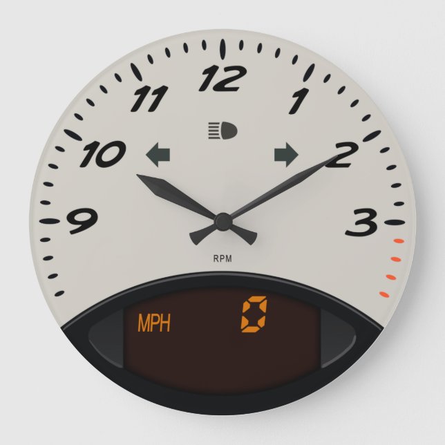 Carrera Tachometer Clock (Front)