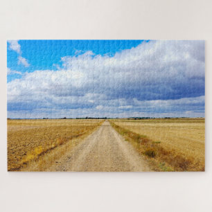 Carretera Boadilla del Camino - Itero de la Vega Jigsaw Puzzle
