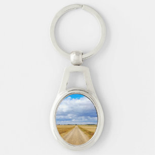 Carretera Boadilla del Camino - Itero de la Vega Key Ring