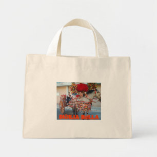 CARRETTO, SICILIA BELLA MINI TOTE BAG