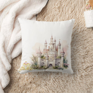 Carriage and Castle Nursery Cushion