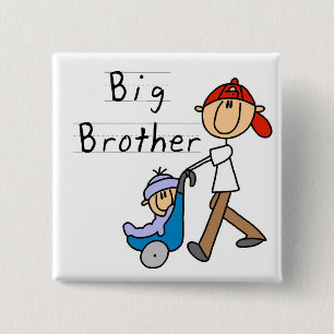 Carriage Big Brother Tshirts and Gifts 15 Cm Square Badge
