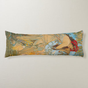 Carriage Dealers by Alphonse Mucha (1902) Body Cushion