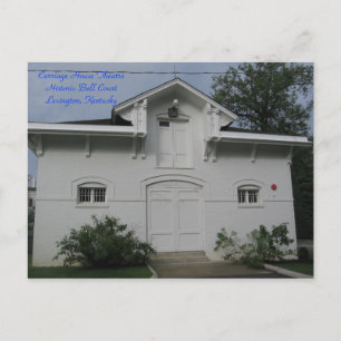 Carriage House Theatre home of Studio Playes Postcard