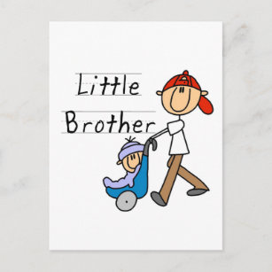 Carriage Little Brother Tshirts and Gifts Postcard