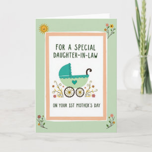 Carriage Mothers Day Art Card