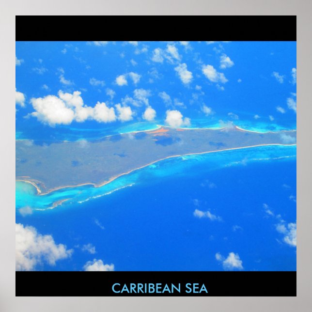 CARRIBEAN SEA #1 POSTER (Front)