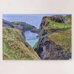 Carrick-a-Rede rope bridge, Antrim, Ireland 2 Jigsaw Puzzle
