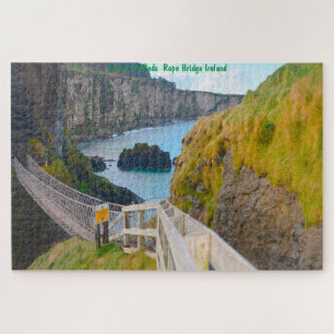 Carrick-A-Rede Rope Bridge Ireland Jigsaw Puzzle