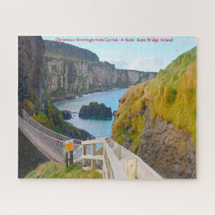 Carrick-A-Rede Rope Bridge Ireland Jigsaw Puzzle