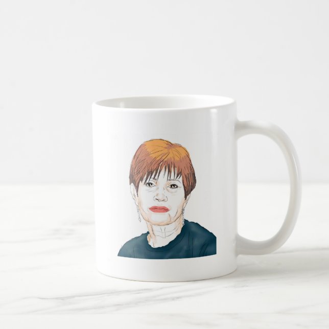 Carrie Fisher Coffee Mug (Right)