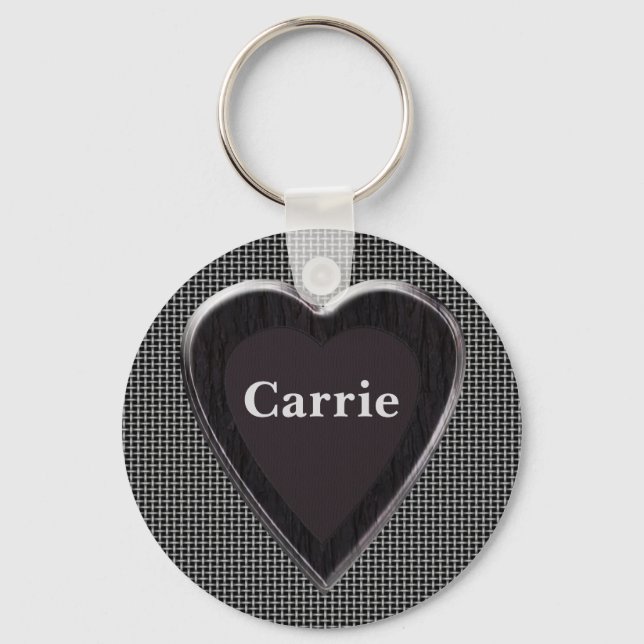 Carrie Stole My Heart Keychain (Front)
