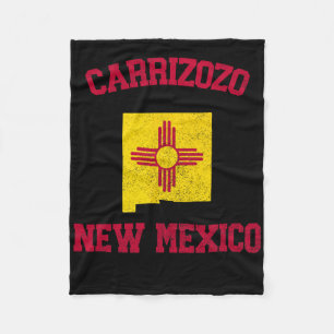 Carrizozo New Mexico Fleece Blanket