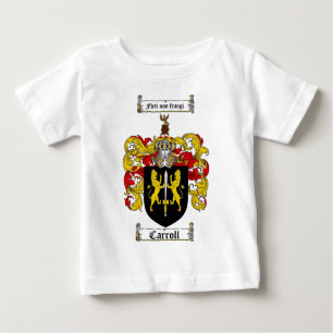 CARROLL FAMILY CREST -  CARROLL COAT OF ARMS BABY T-Shirt