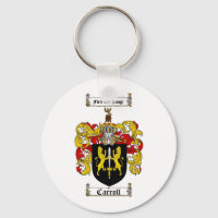 CARROLL FAMILY CREST - CARROLL COAT OF ARMS