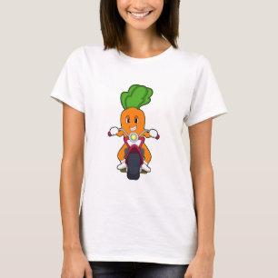 Carrot as Biker with Motorcycle.PNG T-Shirt