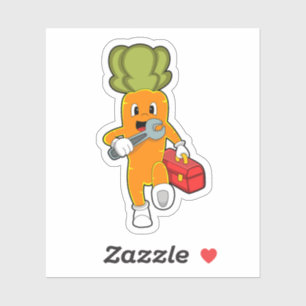 Carrot as Mechanic with Toolbox