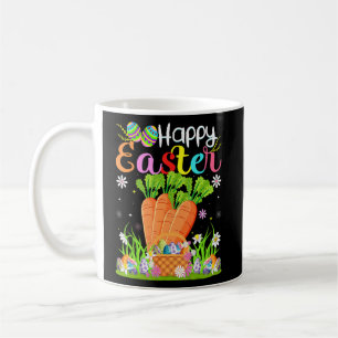 Carrot Bunny Egg Hunting Carrot Happy Easter 2 Coffee Mug