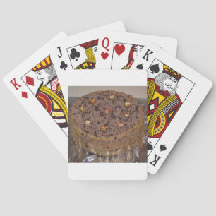 carrot cake playing cards