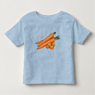 Carrot cartoon illustration toddler T-Shirt