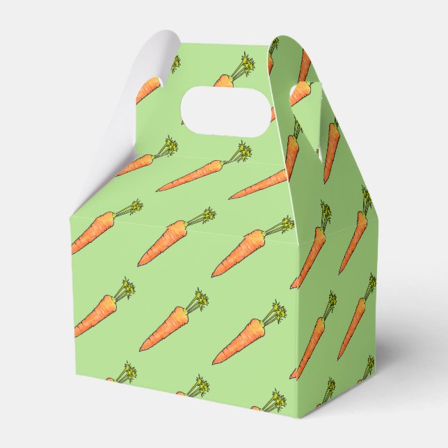 Carrot Favour Box (Back Side)