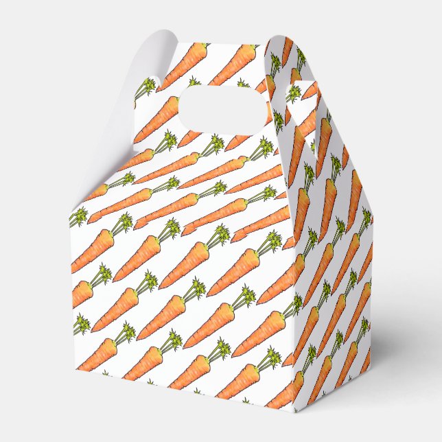 Carrot Favour Box (Back Side)