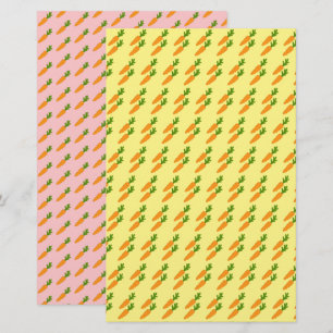Carrot food culinary Scrapbook Paper