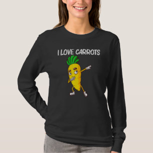 Carrot For Men Women Vegan Farm Vegetable Plant _5 T-Shirt