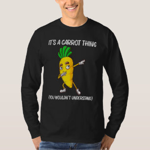 Carrot For Men Women Vegan Farm Vegetable Plant _6 T-Shirt