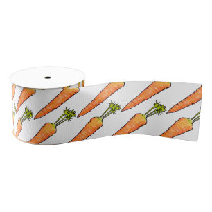 Carrot Grosgrain Ribbon